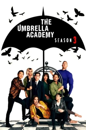  The Umbrella Academy - Saison 3 affiche 